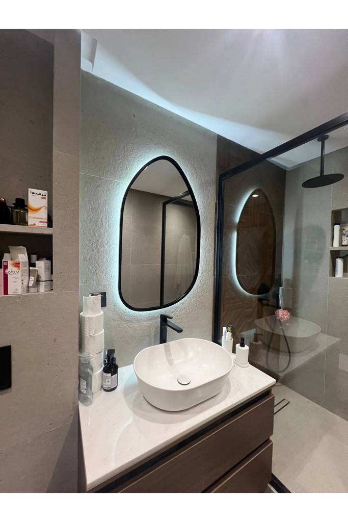 miroir salle de bain Nova Style : Miroir PEAR II CM