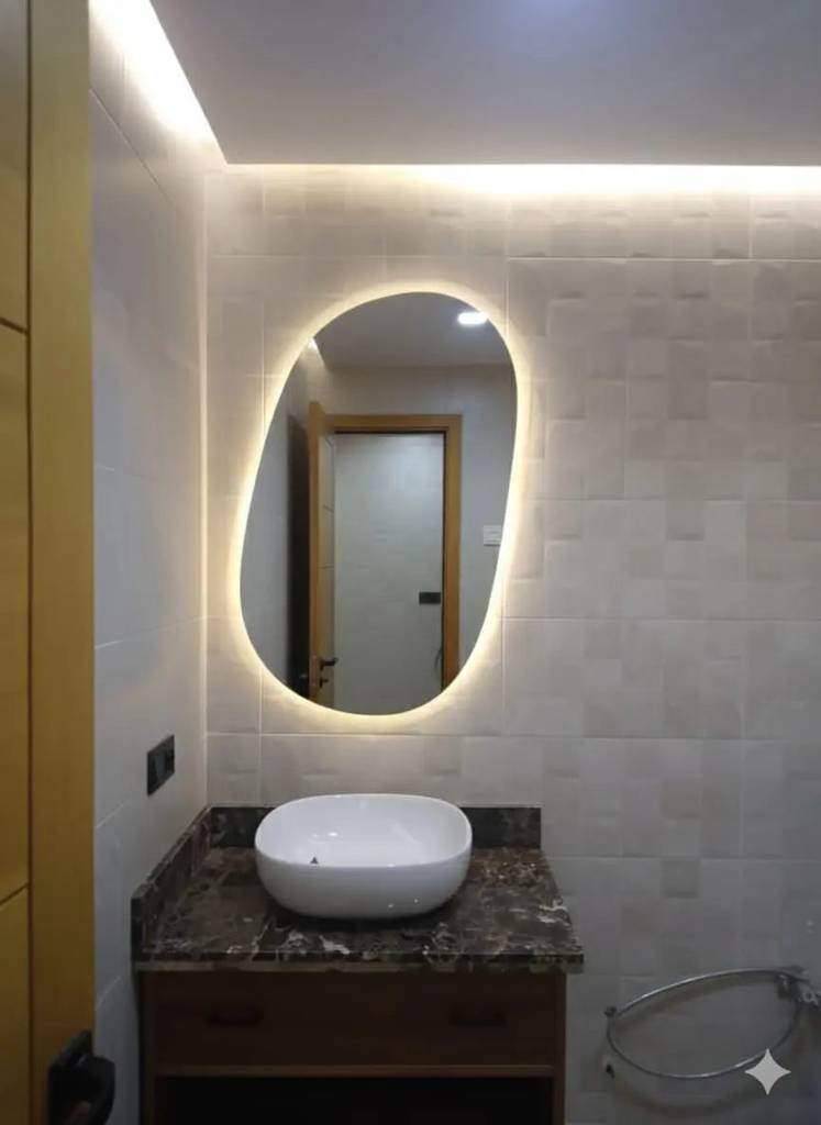 Miroir de salle de bain Nova Style : Miroir HALO